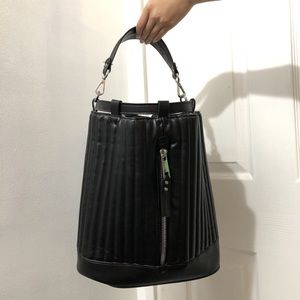 HOST PICK | Zara Black Faux Leather Bucket Bag